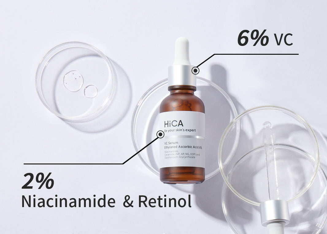 VC Serum Ethylated Ascorbic Acid 6% - HiCA – fractional CC VC Serum Ethylated Ascorbic Acid 6% - HiCA – fractional CC